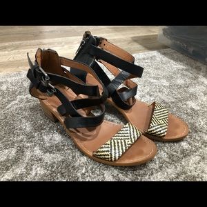 Madewell Brand Heeled Sandal